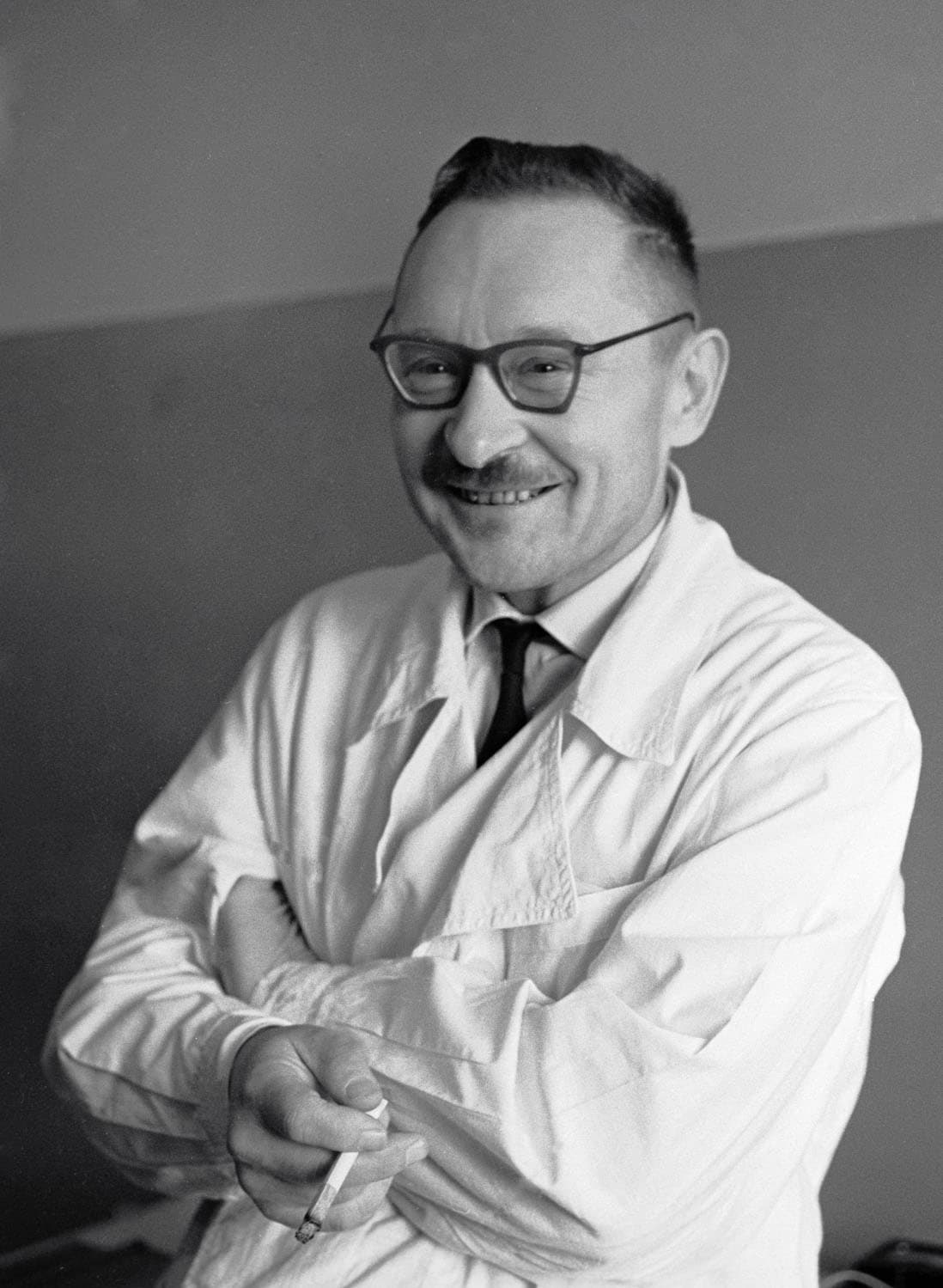 ヴィクトル・ジダーノフの肖像画。